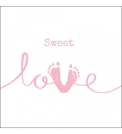 Napkin 33 Sweet love girl FSC Mix