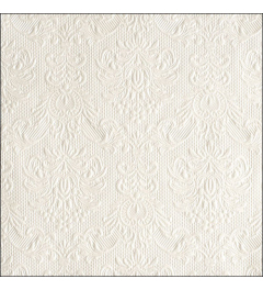Napkin 40 Elegance pearl white FSC Mix