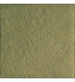 Napkin 40 Elegance Green leaf FSC Mix