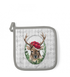 Potholder Deer in frame