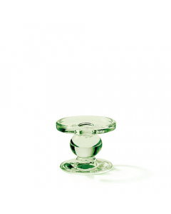 Standing candle holder small green