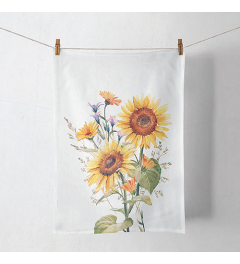 Kitchen towel Sunflowers